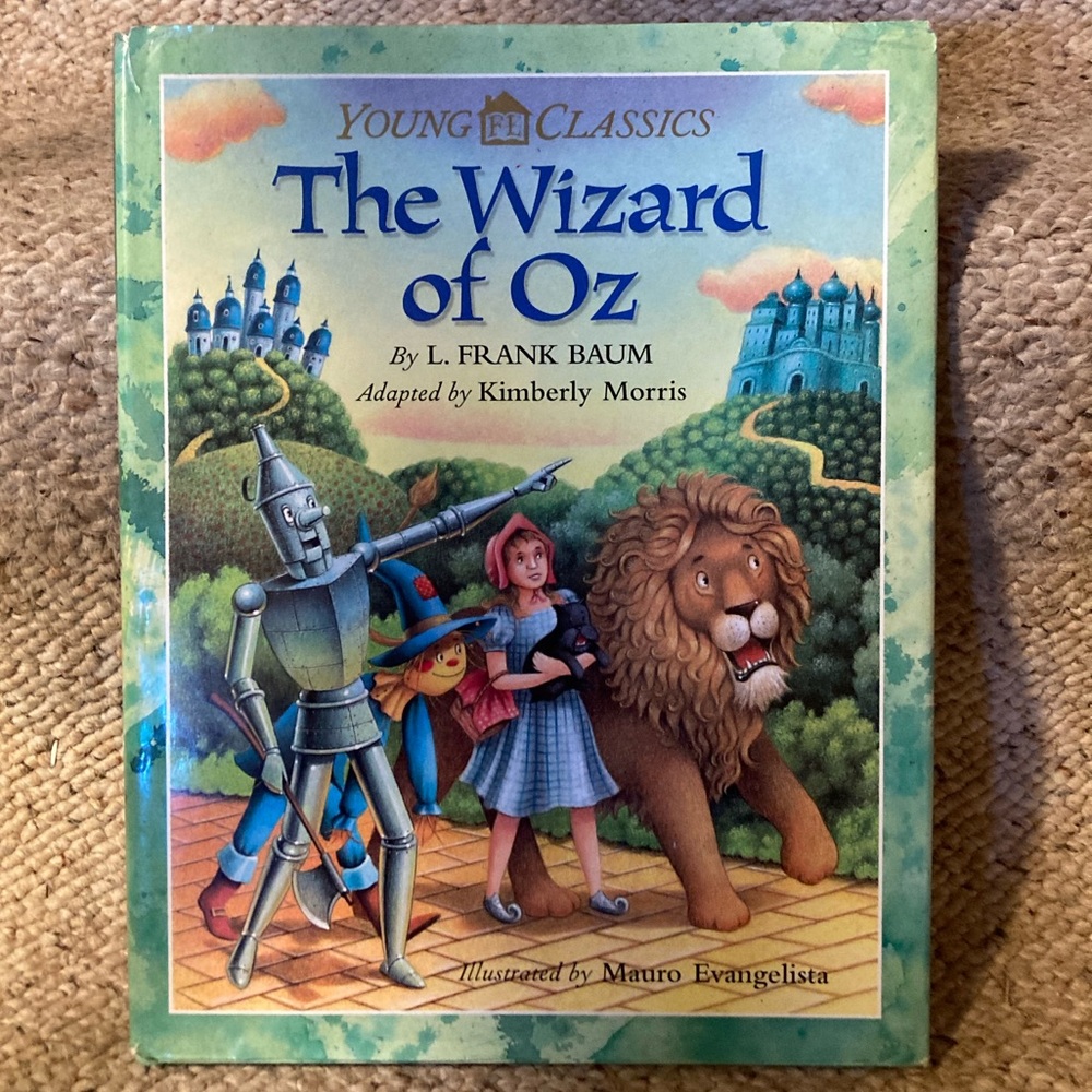 Book (Hardback): Young Classics The Wizard of Oz by L. Frank Baum